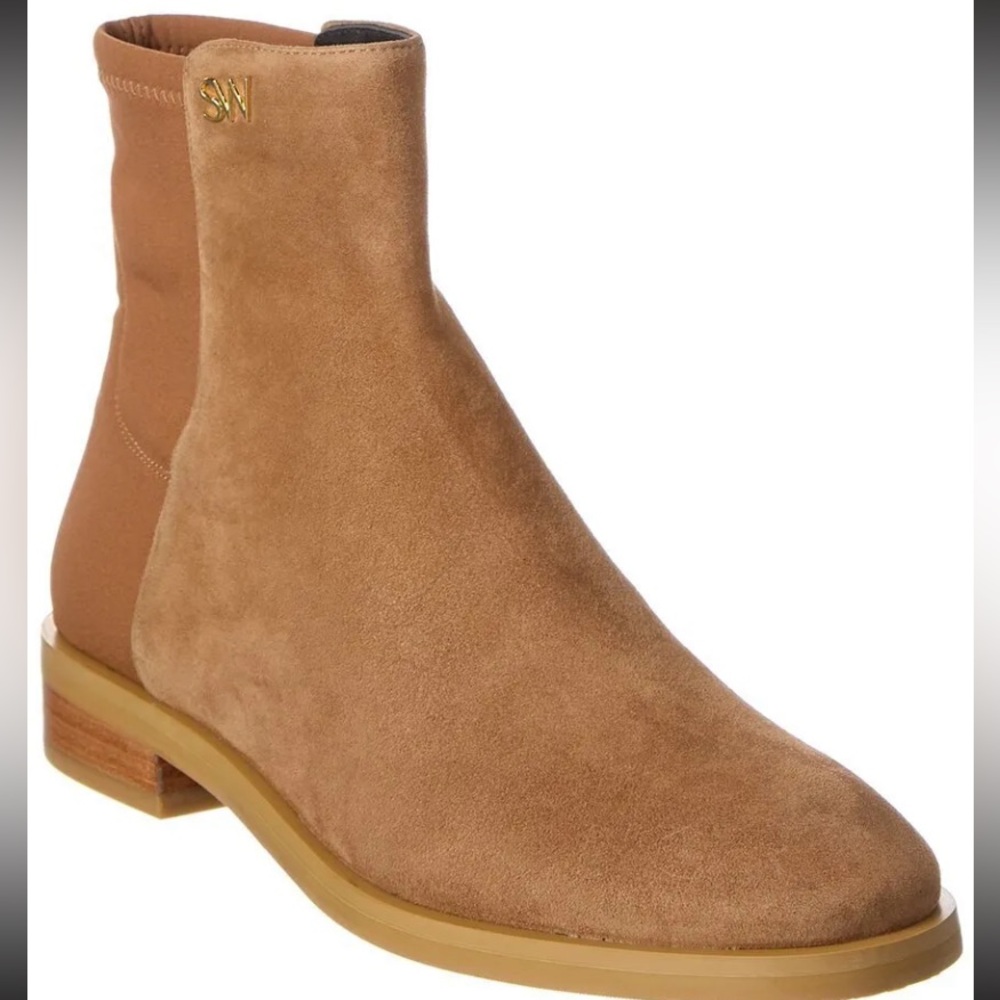 Stuart Weitzman Kye City Suede Bootie Women's